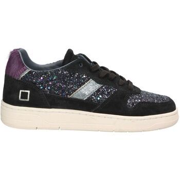 D.A.T.E. Zapatillas W431-C2-GL-BK para mujer