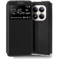 funda para movil cool flip cover solapa polipiel negra antigolpes para xiaomi redmi note 15 pro 5g