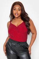 limited collection body granate fruncido con brillo mujer curvy y tallas grandes limited collection