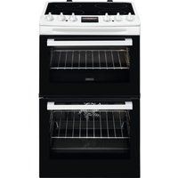 zanussi zcv46250wa 55 cm electric ceramic cooker - white white