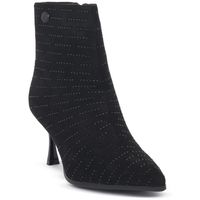 laura biagiotti botines micro black para mujer
