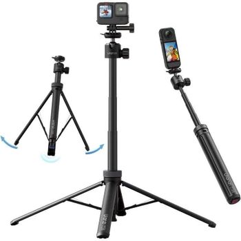 Trípode Selfie Ulanzi TT24 2 en 1 Sistema CKA para DJI Pocket, DJI Osmo Action, GoPro, Insta360