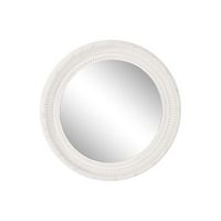 espejo madera espejo 66x5x66 blanco