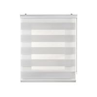 estores noche y dia premium estor enrollable con acabados de aluminio premium gris claro 60 x 250 cm