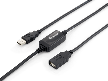 CABLE PROLONGADOR EQUIP USB 2.0 10 MTS. CON AMPLIFICADOR