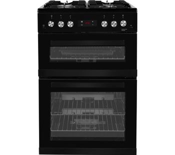 BEKOXTG653K 60 cm Gas Cooker - Black, Black