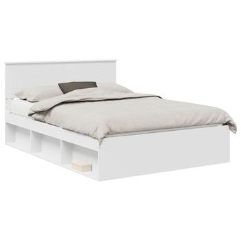 Estructura De Cama 160 X 200 Cm Madera De Ingeniería Vidaxl