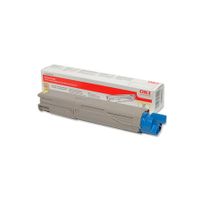 oki 43459329 original yellow high capacity toner cartridge