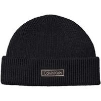 calvin klein jeans gorro patch chunky rib cotton docker b para hombre