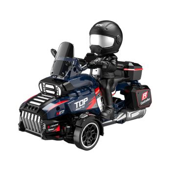 KFPLAN KF35 1:43 RTR 2.4G RWD RC Car Tricycle Motorcycle Full Proportional Control LED Light Drift Remote Control Vehicl