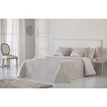 Colcha Bouti Modelo Tebas Jvr 270x270 Para Cama 180 Cm.