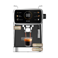 evvo cafetera express intensa 30 panel tactil a color 20 bares de presion espressos y capuccinos 1350w deposito de 15 l