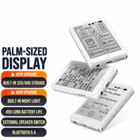 reproductor mp3 con pantalla de tinta electronica de 27 sin luz azul proteccion ocular pantalla tactil mini con grabadora de voz libro electronico y reloj despertador para estudiantes