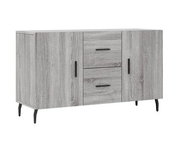Vidaxl aparador de madera de ingeniería gris sonoma 100x36x60 cm