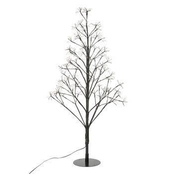 Árbol De Flores Iluminado 690 Led H.90cm Exterior Blanco Cálido