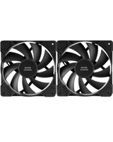 kit 2xventilador interno mars gaming mf-pwmx2 black rodamientos de fluido dinamico sistema pwm