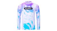 maillot de manga larga kenny prolight blanco morado