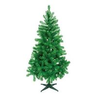 arbol de navidad canadiense de 500 ramas de 180 cm con pie metalico