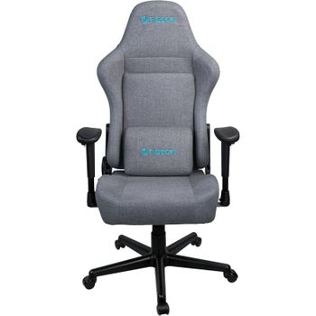Nacon PCCH-375 Silla Gaming Ergonómica con Reposabrazos 2D y Cojín Lumbar Gris