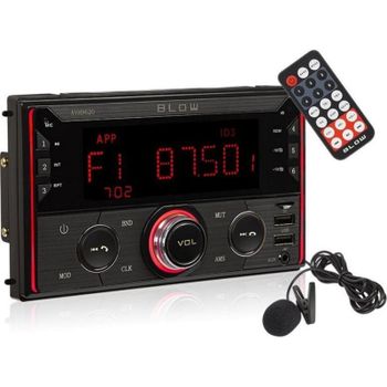 Radio Blow AVH-9620 2DIN Bluetooth USB SD RGB