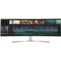 49wl95c-w quad hd 49r curved ips monitor - black  white black