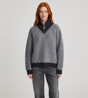bellerose para mujer bw262986 k1810u jersey dooh gris xs casual lana manga larga