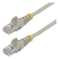 startechcom cable de red de 05m gris cat5e ethernet rj45 sin enganches