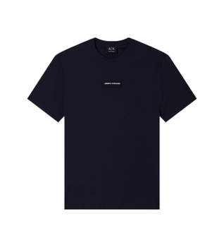 A|X Armani Exchange para hombre. XM002471AF10356UB101 Camiseta casual marino (M), Verde, Algodón, Manga corta