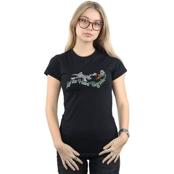 Dessins Animés Camiseta Let The Hunt Begin para mujer