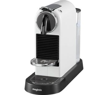 NESPRESSO by Magimix CitiZ Coffee Machine - White, White