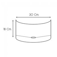 pantalla a medida aplique de pared