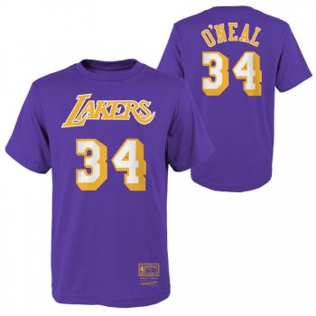 Camiseta Shaquille O´Neal N&N Lakers - Junior Mitchell and Ness
