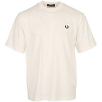 fred perry camiseta back print text t-shirt para hombre