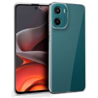 funda cool silicona para motorola moto g05  g15 transparente