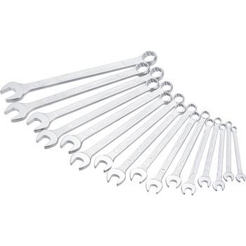 Hazet 600spc/16 Juego De Llaves Combinadas ∙ Perfil De Tracción Hexagonal Doble Exterior ∙ 7 – 24 ∙ Número De Herramientas: 16