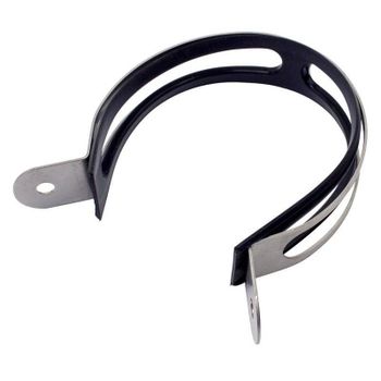 Abrazadera porta silenciador oval 95x130mm