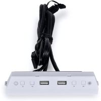 lian-li lan216-1 controladora externa argb  usb blanca para lancool 216