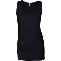 gildan camiseta tirantes softstyle para mujer
