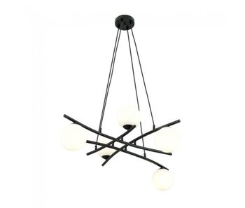 Lámpara colgante lotra opal 5 luces marca wonderlamp