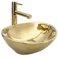 lavabo sobre encimera rea sofia gold