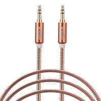 aux cable rose gold
