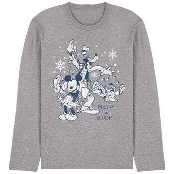 Disney Camiseta manga larga Merry, Bright And Tied Up In Lights para mujer
