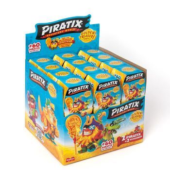 Expositor 24 Piezas Piratix Golden Treasure Two Pack Ppx1dt224in00 Magic Box