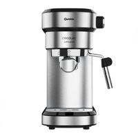 cecotec cafetera express cafelizzia 790 steel para espressos y cappuccinos 1350 w