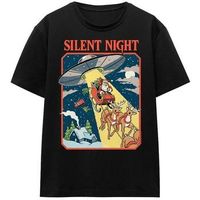 steven rhodes camiseta silent night para mujer
