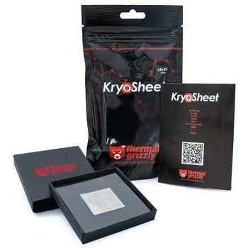 Thermal Grizzly Kryosheet Almohadilla Térmica - 25 X 25 Mm