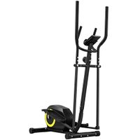 sportnow bicicleta eliptica para casa silenciosa con bluetooth compatible con app resistencia de 8 niveles sensor pulso ruedas