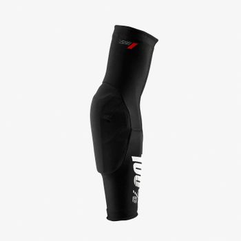 100% Teratec Race Elbow Guards - Black Medium