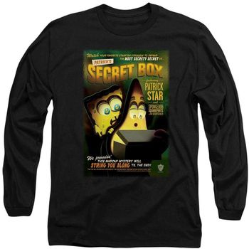 Spongebob Squarepants Tops y Camisetas Patrick's Secret Box para mujer