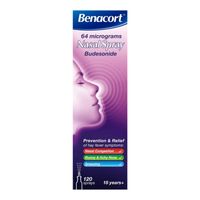 benacort 64mg nasal spray - 120 sprays